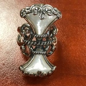 Carolyn Pollack Trumpet Sterling Ring